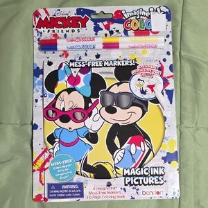 Disney Mickey & Friends Magic Ink Coloring Set